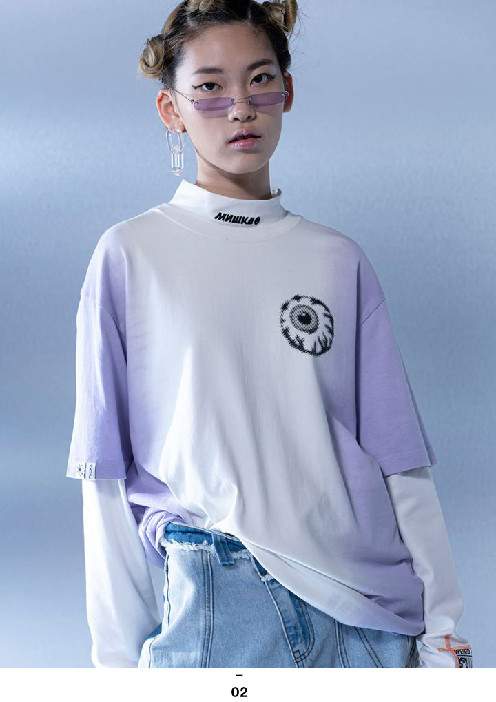 MISHKA T����� Ⱦµ ��� ��ǥ����� �ղ��� ��/�� �礭�������� �ӥå����륨�å� �ߥ��� ������� ���ä����� �ӥå�T����� ���� KEEPWATCH ����ǡ������ �������� �ҥåץۥå� ���å� �Х�� ���ȥ꡼�ȷ� �ϥ� ���� M21000067