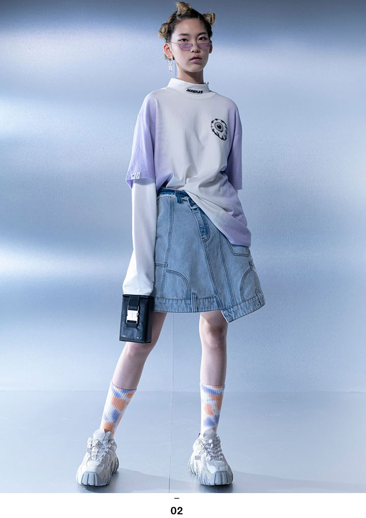 MISHKA T����� Ⱦµ ��� ��ǥ����� �ղ��� ��/�� �礭�������� �ӥå����륨�å� �ߥ��� ������� ���ä����� �ӥå�T����� ���� KEEPWATCH ����ǡ������ �������� �ҥåץۥå� ���å� �Х�� ���ȥ꡼�ȷ� �ϥ� ���� M21000067