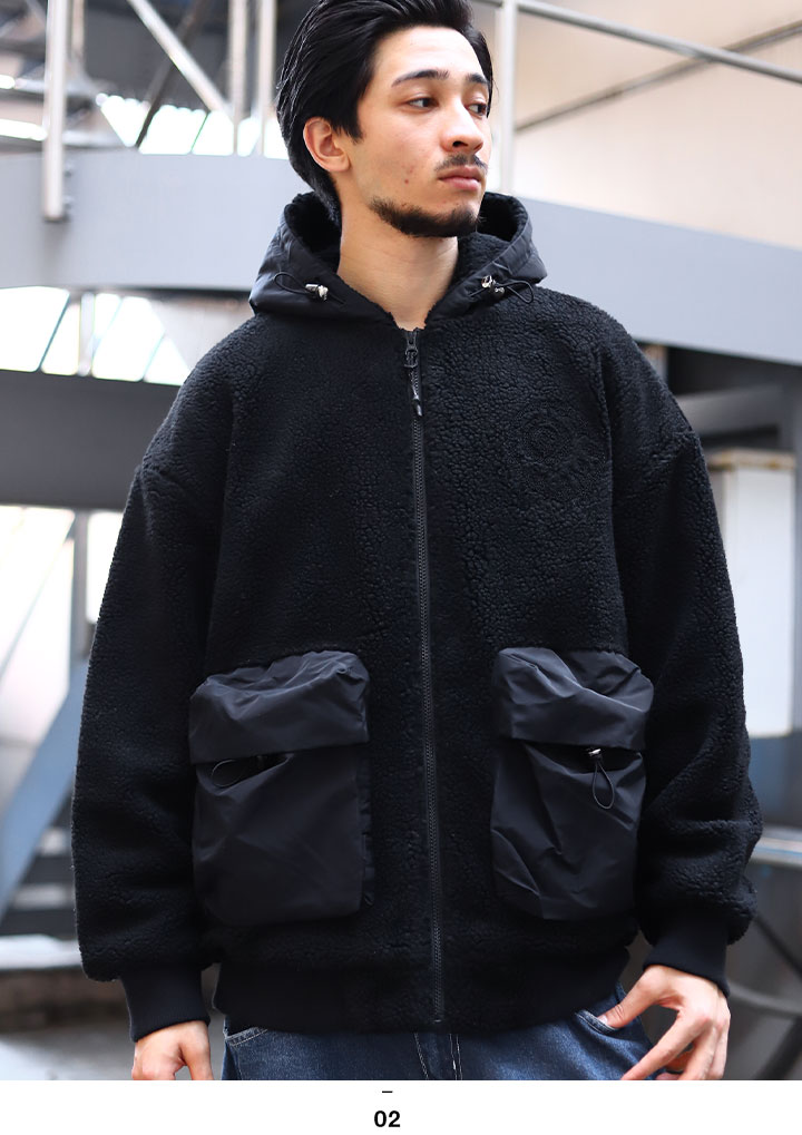 MISHKA �������� �ա��ǥ� �ѡ����� Ĺµ �ե꡼���ѡ����� �ܥ� �֥륾�� �ե꡼�� ���� �ܥ��ե꡼�� ���㥱�å� ��� �� �� �礭�������� �ߥ��� �ɴ��� �إ������������� ������� b�� �ҥåץۥå� �ե��å���� ���å� ���ȥ꡼�ȷ� M61000614