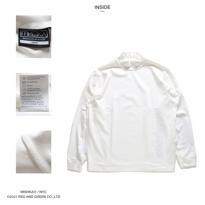 MISHKA ����T ��� ��ǥ����� �� �� �ۥ磻�� �֥�å� �礭�������� �ߥ��� T����� Ĺµ ������� KEEPWATCH �����ץ����å� ��å��ͥå� ����ǡ������ �������� b�� �ҥåץۥå� �ե��å���� ���å� �Х�� ���ȥ꡼�ȷ� �ϥ� �֥��� �� 21���� M61000013