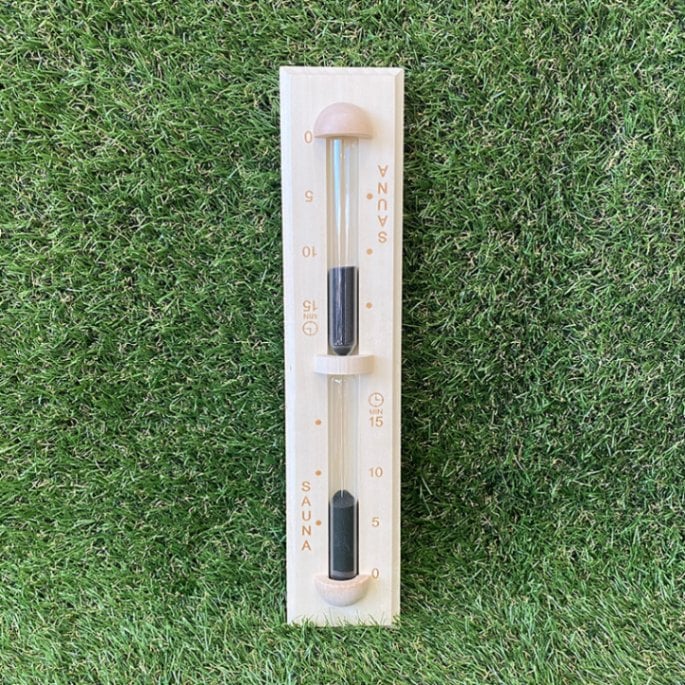 サウナ用砂時計 グレー AP-018CW | サウナ用品 | | ホンマ製作所