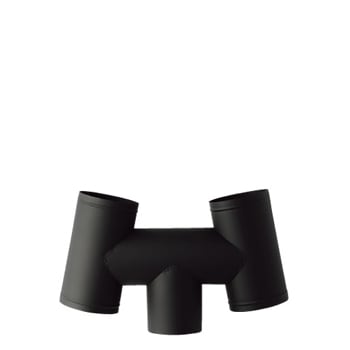 黒耐熱 ステンレス H笠 φ150mm 【ハゼ折り煙突】 | 【黒耐熱】ハゼ