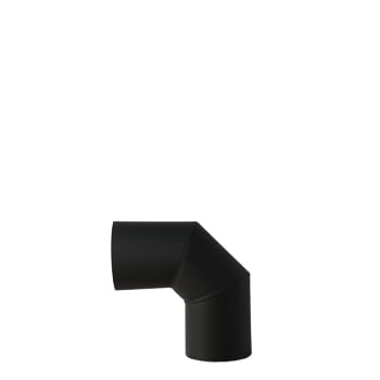 黒耐熱 ステンレス スーパー エビ曲90° 【溶接煙突】 | 【黒耐熱