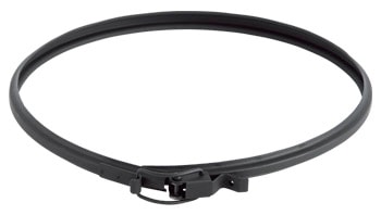 黒耐熱 クランプバンド φ200mm （二重煙突φ150mm用） 【溶接煙突
