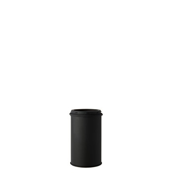 黒耐熱 二重断熱 直筒200L φ150mm 【溶接煙突】 | 【黒耐熱