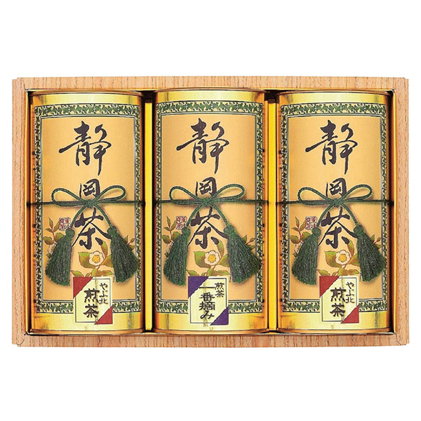 最終お値下げ　松永製作所 黄金 キューブ 50角3個セット 静岡銘茶詰合せ ST-50 【送料無料】 【約3～5営業日】 | 日本茶ギフト