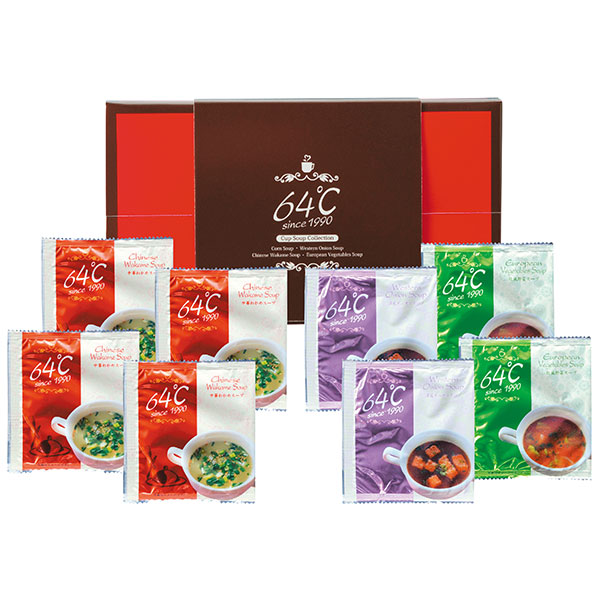 64℃スープギフト M-S10N | 食品ギフト,スープ・みそ汁・お吸い物