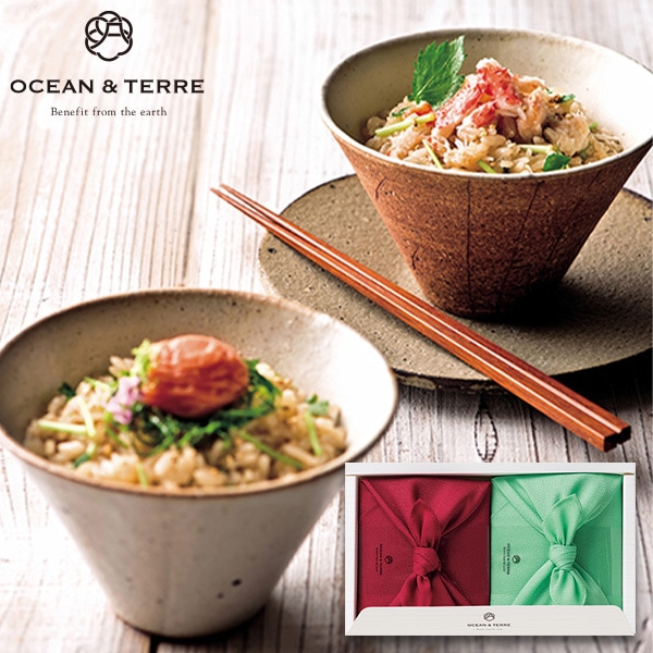 OCEAN & TERRE オーシャンテール お茶漬け最中セットE【送料無料