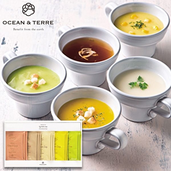 OCEAN & TERRE オーシャンテール 北海道 野菜スープセットC 【送料無料