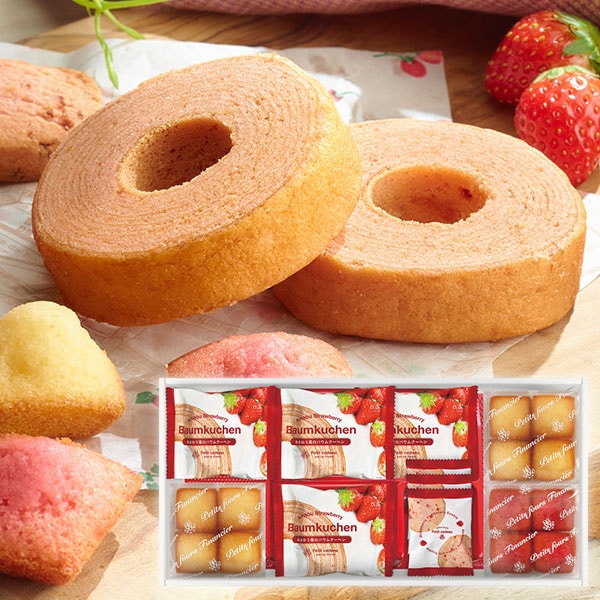 約12センチ　いちご　バウムクーヘン 食品サンプル　しっとり濃厚 手作り風 000000009464_twIMyw0.jpg
