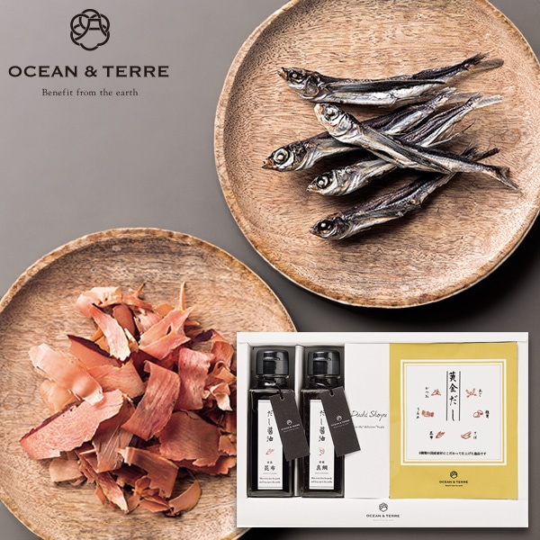 OCEAN & TERRE オーシャンテール だし醤油・黄金だしパックセットJ