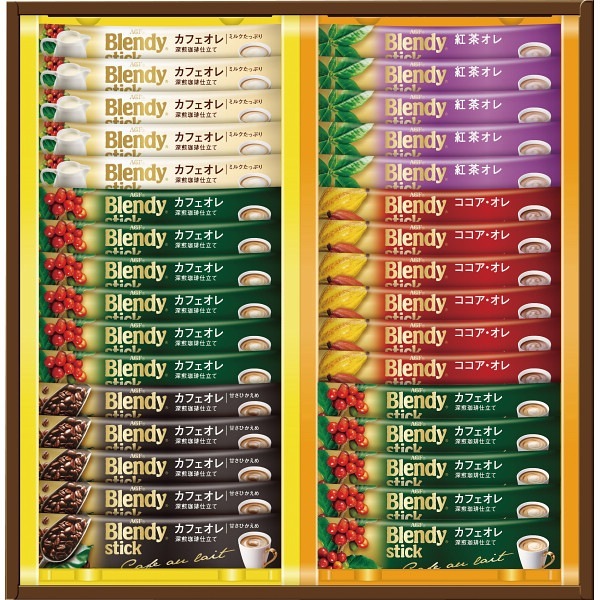 AGF ブレンディスティックカフェオレコレクション BSTー20V-香典返し専門店 穂乃香