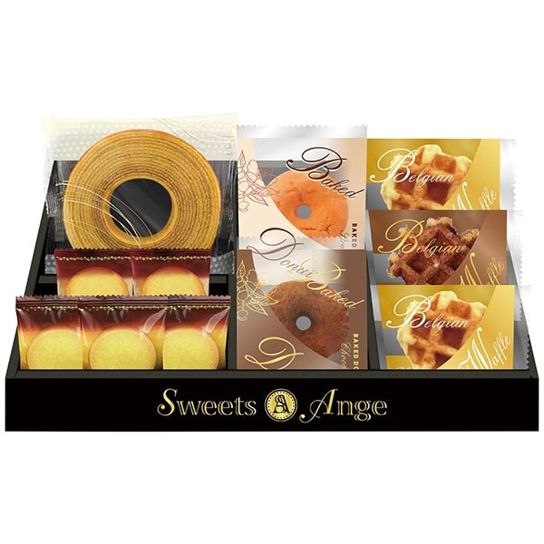スイーツアンジュ ベルギーワッフルと焼菓子セット SGF-BE 【送料無料