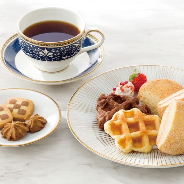 お菓子、コーヒー、惣菜セット 堂島珈琲＆ふんわりブッセと焼菓子セット BGF-CJR 【送料無料】 【約5