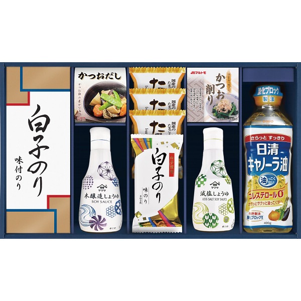 ヤマサ鮮度しょうゆ&白子のり詰合せ IT-50R2 【送料無料】 【約5～7