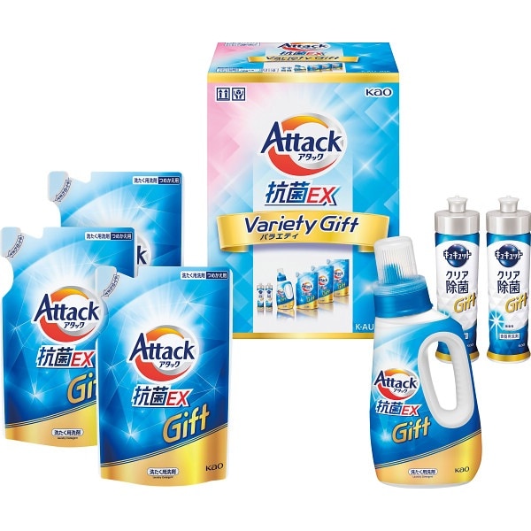 花王 アタック抗菌EXバラエティギフト K・AU-30A 【送料無料】 | 洗剤