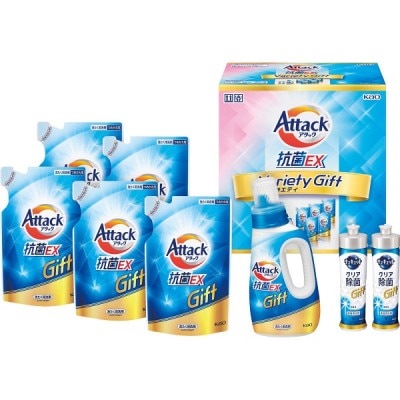 花王 アタック抗菌EXバラエティギフト K・AU-50A 【送料無料】 | 洗剤
