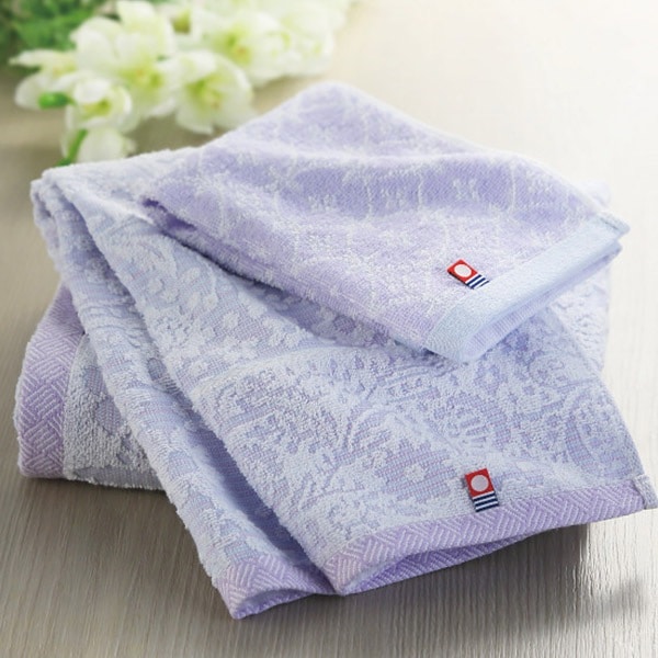 伊予国 花つむぎ フェイスタオル2枚セット IH2531 【送料無料