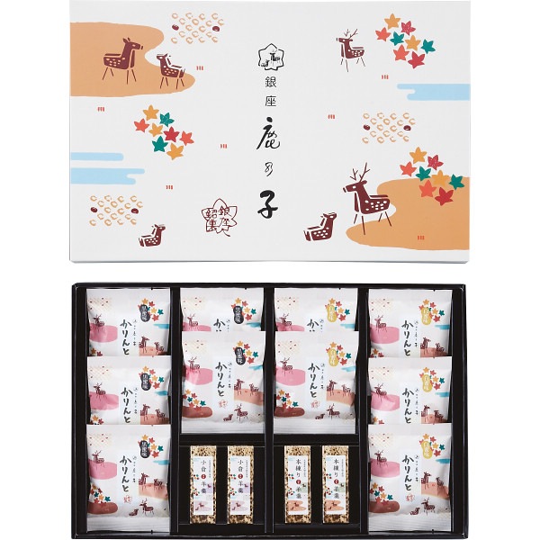 銀座鹿乃子 和菓子詰合せ KYM-H 【送料無料】 ◇ | スイーツ