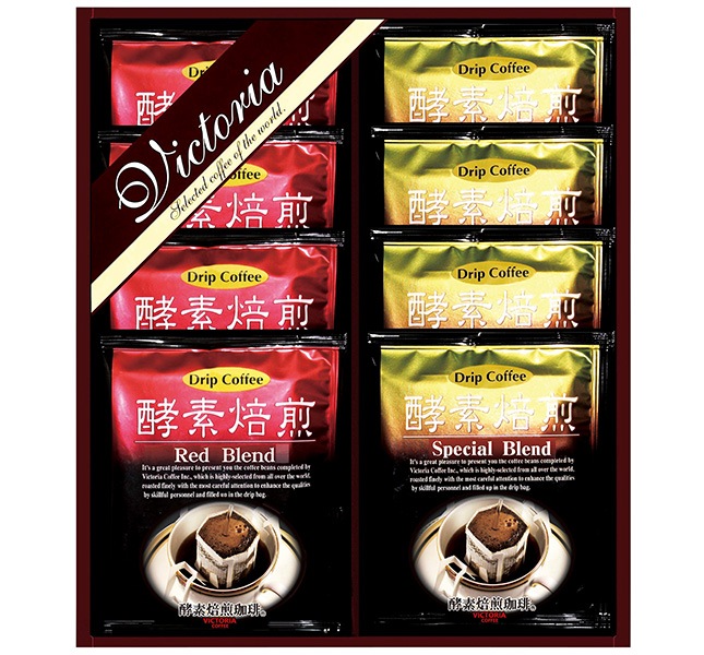 VICTORIA COFFEE プレミアム 珈琲屋さんの酵素焙煎ドリップコーヒー TV