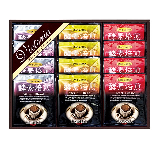 VICTORIA COFFEE プレミアム 珈琲屋さんの酵素焙煎ドリップコーヒー TV