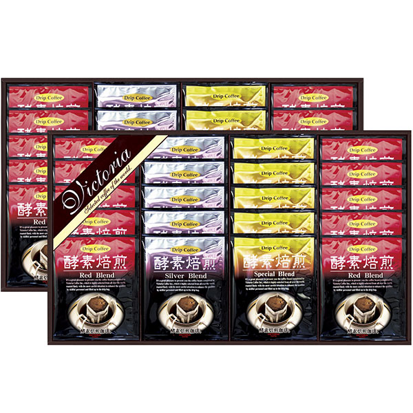 VICTORIA COFFEE プレミアム 珈琲屋さんの酵素焙煎ドリップコーヒー TV