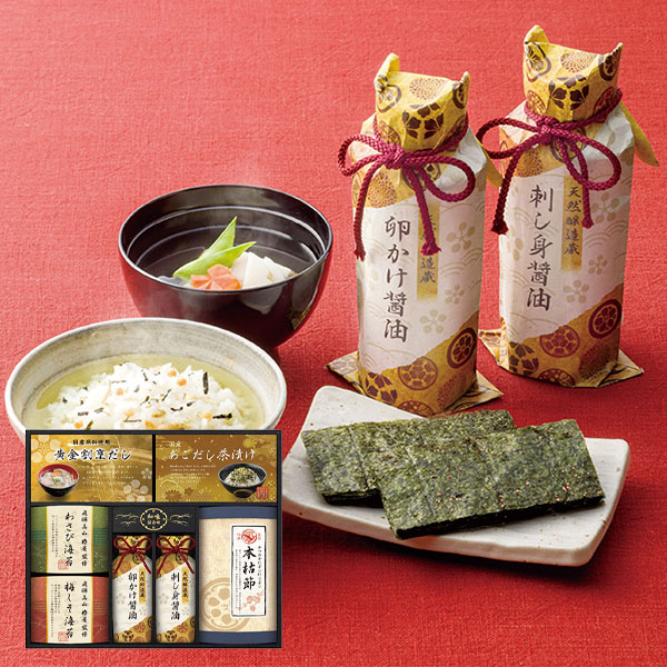 飛騨高山｢椿屋｣監修 特選海苔＆和味詰合せ TGF-DJ 【送料無料】 【約5