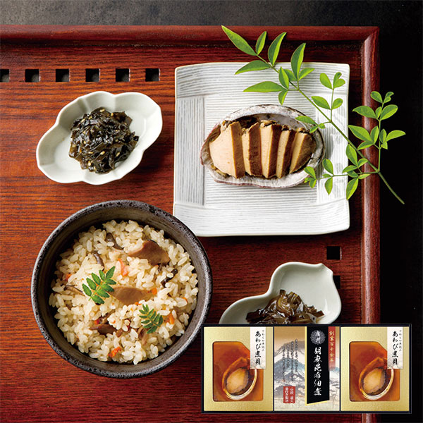 ギフト】[食品/和風惣菜]匠風庵 やわらか仕込み あわび煮詰合せ B-A