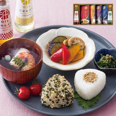 食料品セット☆食材詰め合わせ☆食品まとめ売り　　食品詰め合わせ 和の調味料詰合せ ZC-BE# 【送料無料】 | ギフトアットマリー
