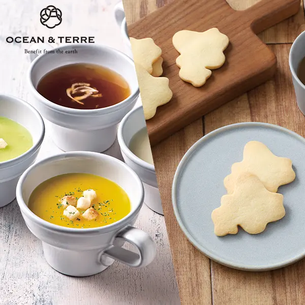 OCEAN & TERRE オーシャンテール 富士山style 最中味噌汁セットB