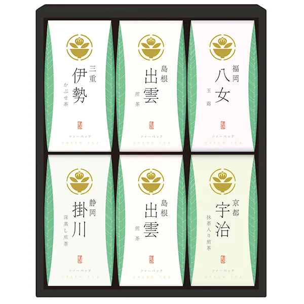 茶の国めぐり 茶水詮 緑茶ティーバッグセット TBA-30 【送料無料