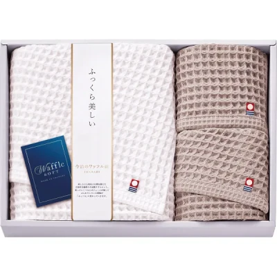 今治 きらめき フェイス・ハンドタオルセット IMT8200 | 今治タオル