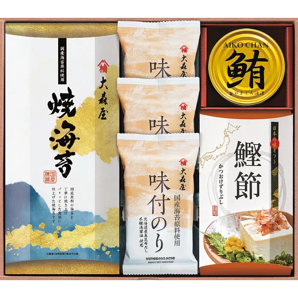 大森屋 海の幸詰合せ OYR-COK 【送料無料】 ◇ | 食品ギフト,海苔
