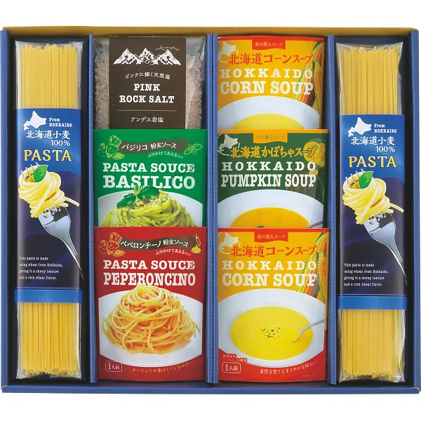 大地の恵み 北海道便パスタ&スープセット PTS-30 【送料無料】 | 食品