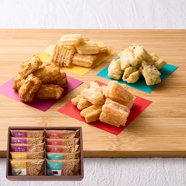 あられ  OKOMEnoKAORI 手揚げ京あられ 10袋 TAK-10 【送料無料】 【約7～10営業