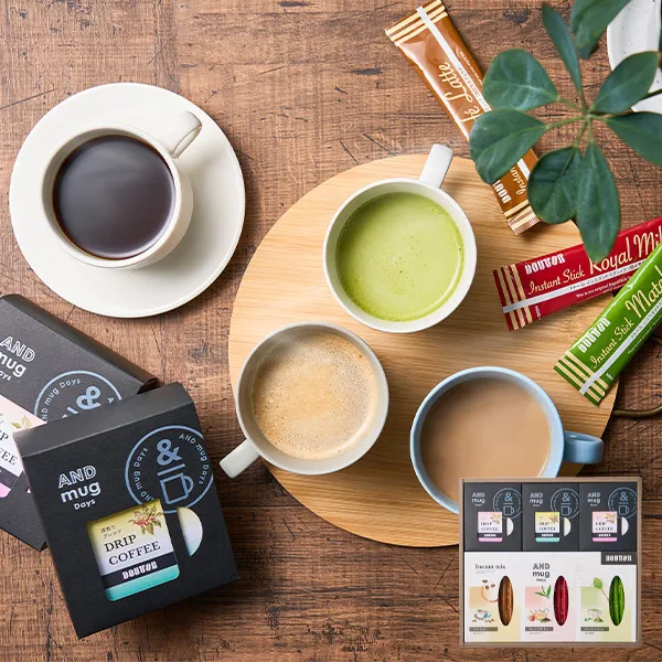 DOUTOR インスタントコーヒー 500本セット ドトールコーヒー ドリップ&インスタントミックスセット 15個 DTE-05A