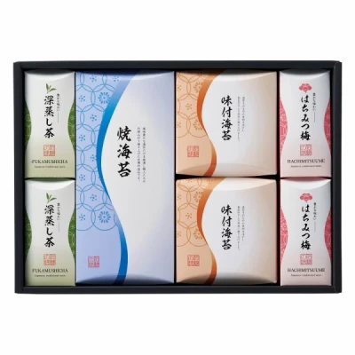 全品半額ギフト専門店『HANNE/はんね』ALL50%OFF / 三味逸撰 こだわり味付海苔詰合せ NAR-40 有明海産こだわり味付のり詰合せ NAR-40 【_