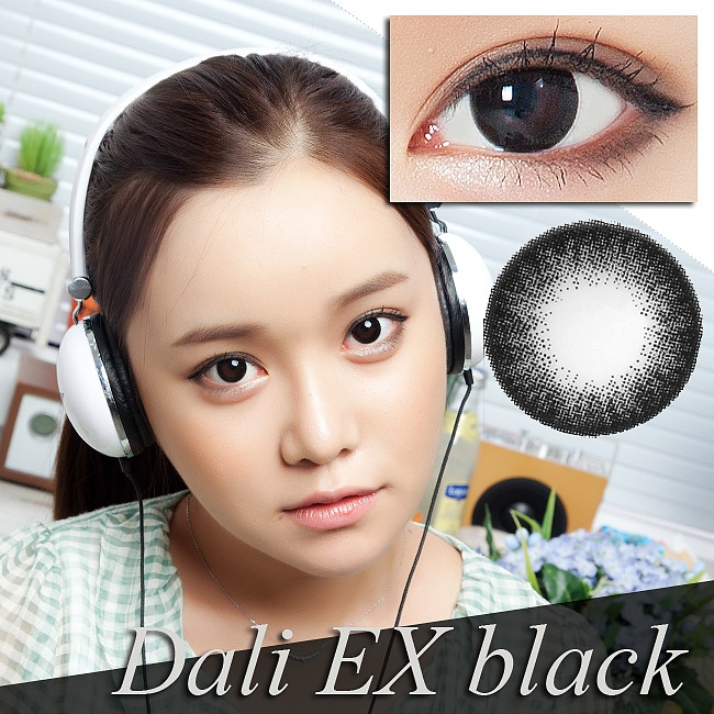 ダリエクストラブラック DALI EXTRA BLACK｜ベストセラー黒カラコン｜1年/～－12.00 高度数