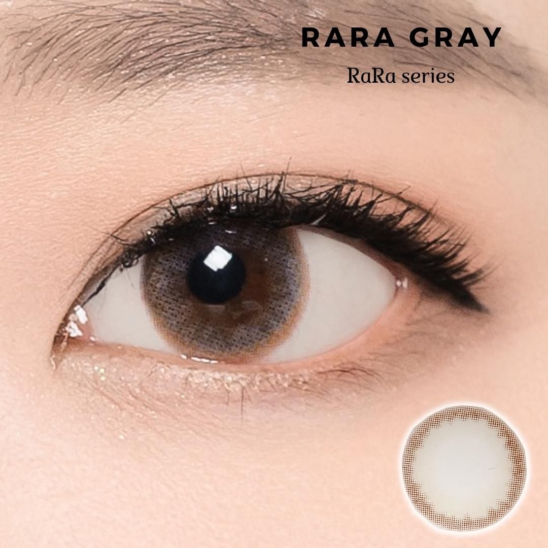 ララグレー/RARA GRAY|色素薄いカラコン/1年カラコン/~-8.00