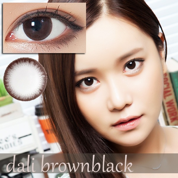 ダリブラウンブラック｜DALI BROWNBLACK 【乱視用カラコン】ベストセラーナチュラルカラコン｜1年/～－10.00