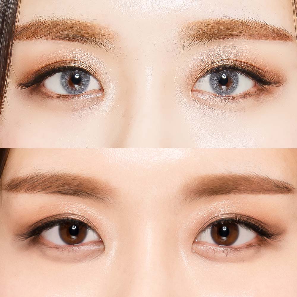 マンスリー ルミナス グレー LUMINUS GRAY|高発色グレーカラコン/1ケ月/-8.00