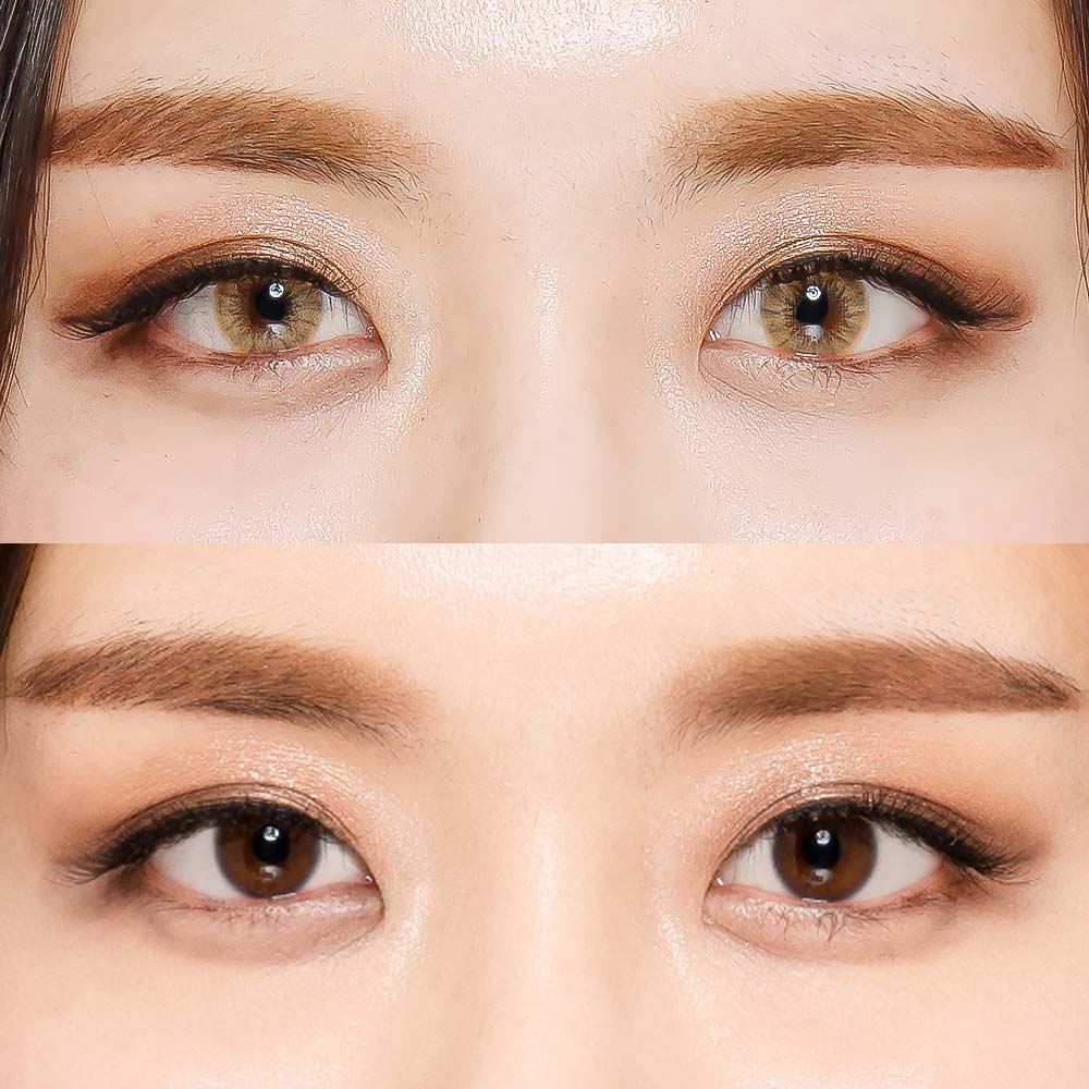 マンスリー ルミナス ブラウン LUMINUS BROWN｜高発色カラコン/1ケ月/-8.00