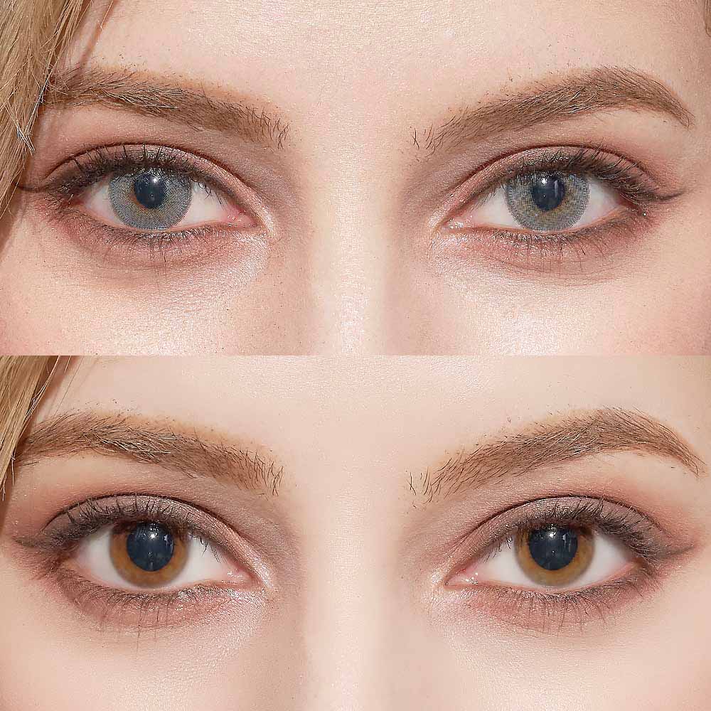 ソレイユ グレー SOLEIL GRAY｜６ヶ月～１年｜高発色なグレーカラコン～-10.00