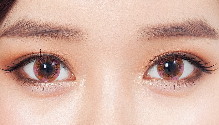 レインボー4ピンク｜1年/～－8.00/デカ目｜マルチカラー