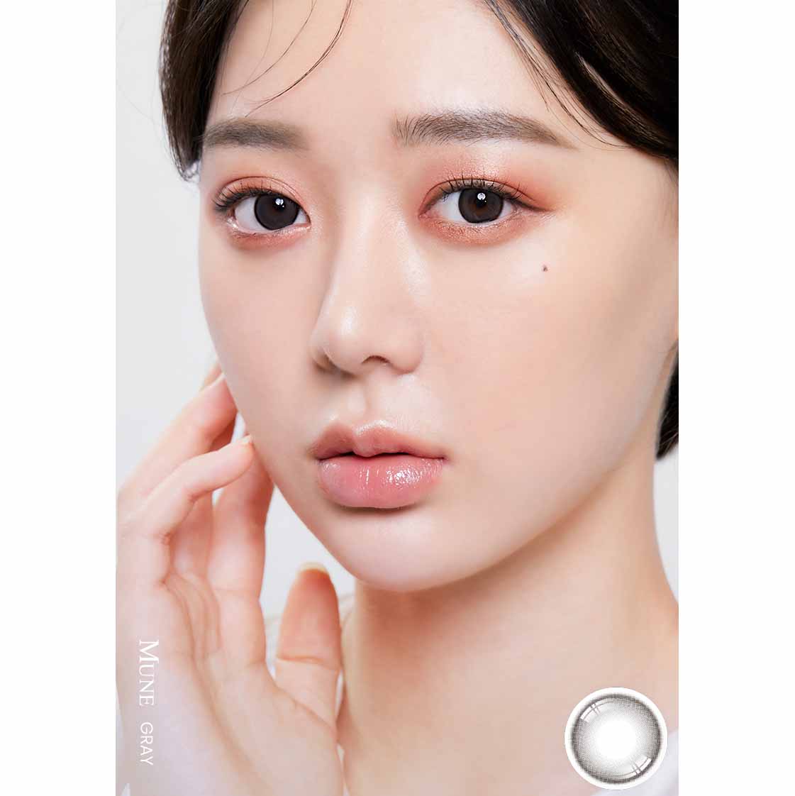 オリアナ ミューングレー｜6ヶ月～1年｜ORIANA Mune GRAY アイシャカラコンI-SHA ～－8.00/2枚入り