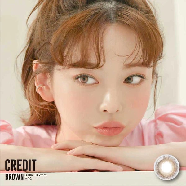 Credit Brown クレジットブラウン|1ヶ月 マンスリー| lensrang レンズラン ~-10.00/2枚入