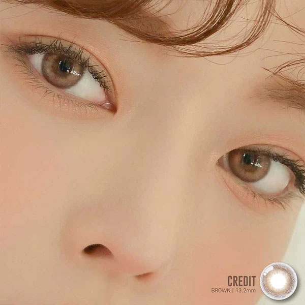 Credit Brown クレジットブラウン|1ヶ月 マンスリー| lensrang レンズラン ~-10.00/2枚入