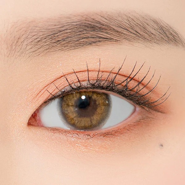 ロマンティックブラウン Romantic Brown｜１ヶ月 マンスリー｜ lensrang レンズラン ～-10.00/2枚入