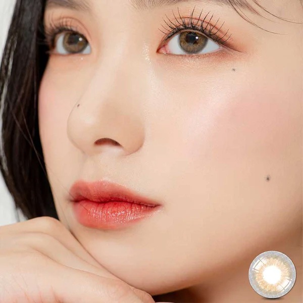 ロマンティックブラウン Romantic Brown｜１ヶ月 マンスリー｜ lensrang レンズラン ～-10.00/2枚入