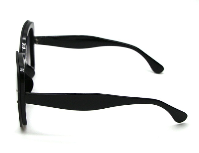 スクエアグラデーションサングラス｜ブラック 3905